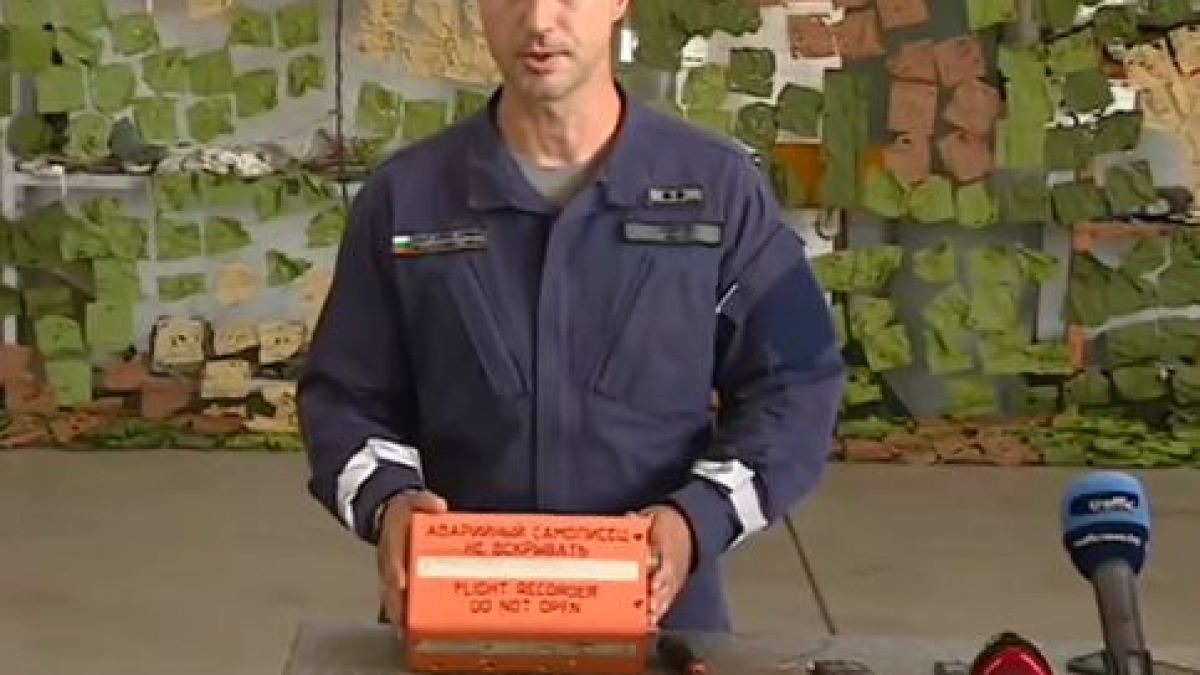 От „Граф Игнатиево” с лоши новини за черната кутия от падналия МиГ-29 ВИДЕО