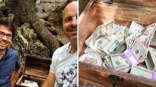 Приятели са скрили сандък с пари и сега хиляди хора се опитват да го намерят СНИМКИ