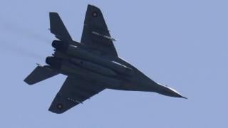 Украински МиГ-29 удари с френски AASM Hammer: Сграда с руски оператори на дронове е превърната в развалини