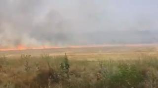 Опасна ситуация край АМ „Тракия”, ето какво се случва ВИДЕО