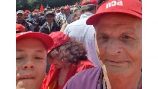 Сашо Симов се похвали със СНИМКА с „най-железния комунист“