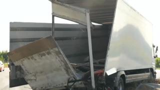 Невиждано меле с тирове на АМ "Тракия" ВИДЕО