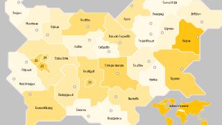 Ето къде вотът на избирателите се промени сериозно за 3 месеца КАРТА 