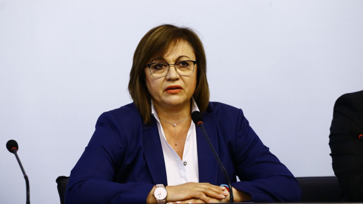 Нинова обяви, че БСП ще направи служебния кабинет на Радев редовен, ако се провали мандатът на ИТН! ВИДЕО
