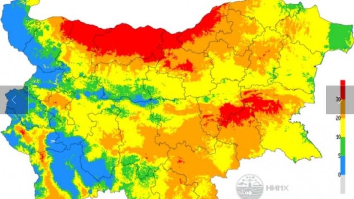 Голяма опасност дебне на 9 места в България
