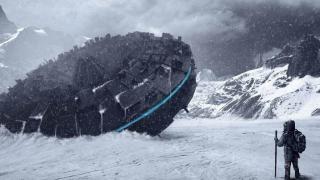 300-километров метален обект се крие под ледовете на Антарктида