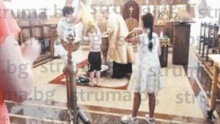 Истинско чудо на кръщене в Рилския манастир СНИМКИ