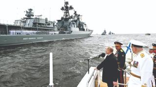 3 атомни подводници на руския ВМФ парад