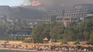 Карлеуша и дъщерите й бяха евакуирани от огнения ад в Турция ВИДЕО