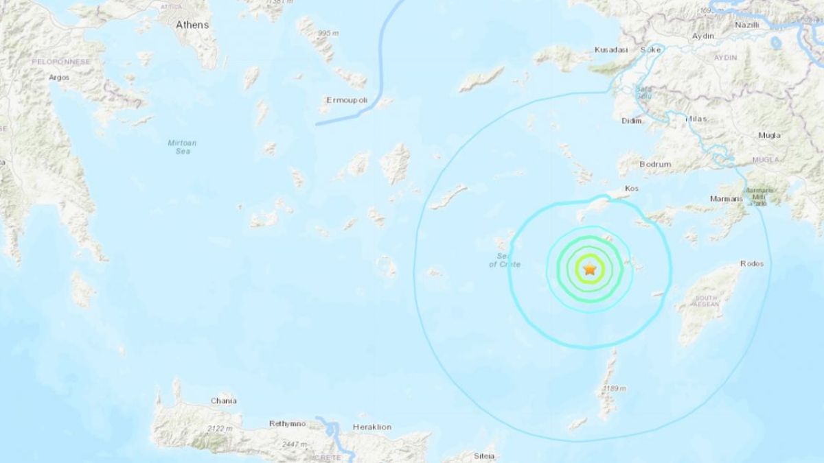 Силно земетресение разтърси Гърция