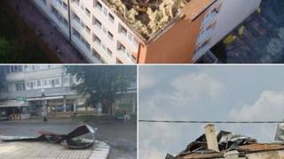 Ураганна буря помете Тервел СНИМКИ