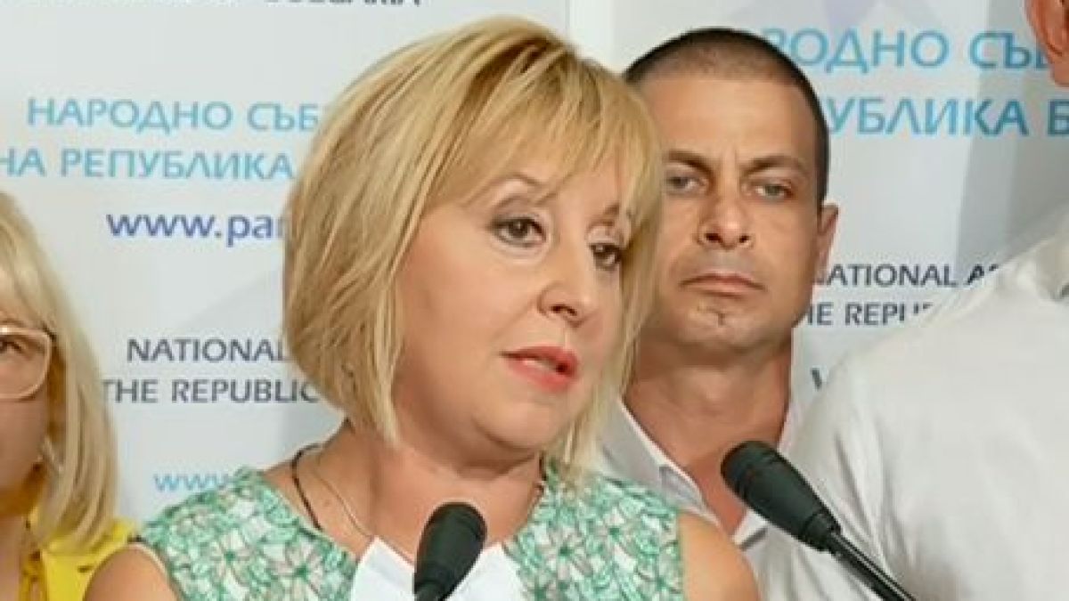 Край: Манолова би шута на Слави, отказва да подкрепи кабинета ВИДЕО