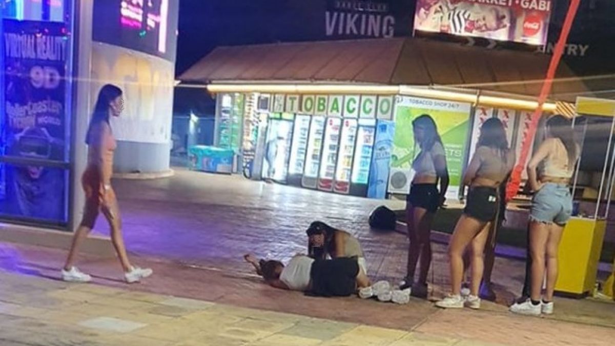 Поредна потресаваща гледка с въргаляща се девойка в Слънчака СНИМКА