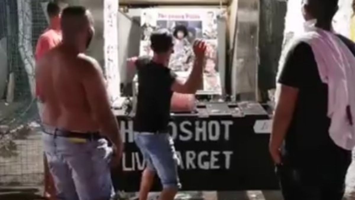 Нова страшна идиотия в Слънчев бряг - какво падение за жълти стотинки ВИДЕО