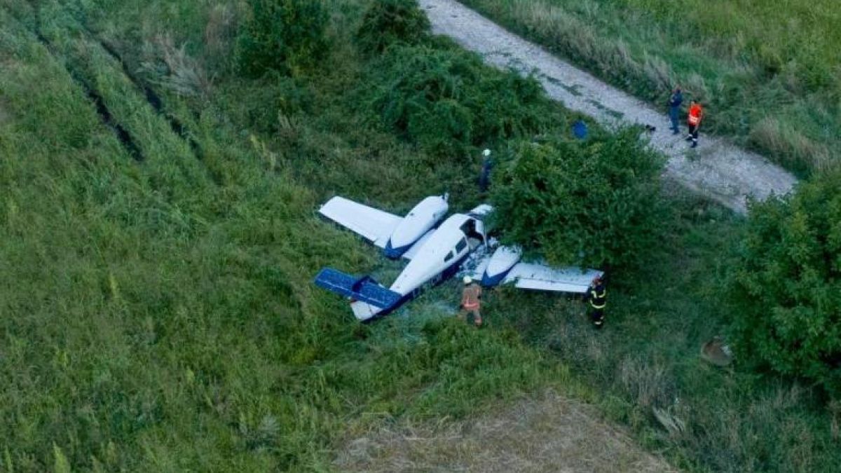 Първа версия за самолетната катастрофа край Пирдоп СНИМКИ