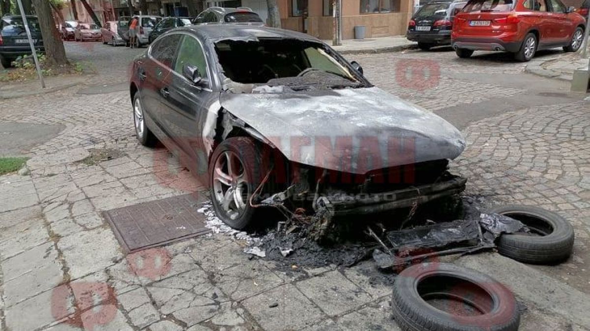 Бургаски бизнесмен стана жертва на огнена вендета СНИМКИ 