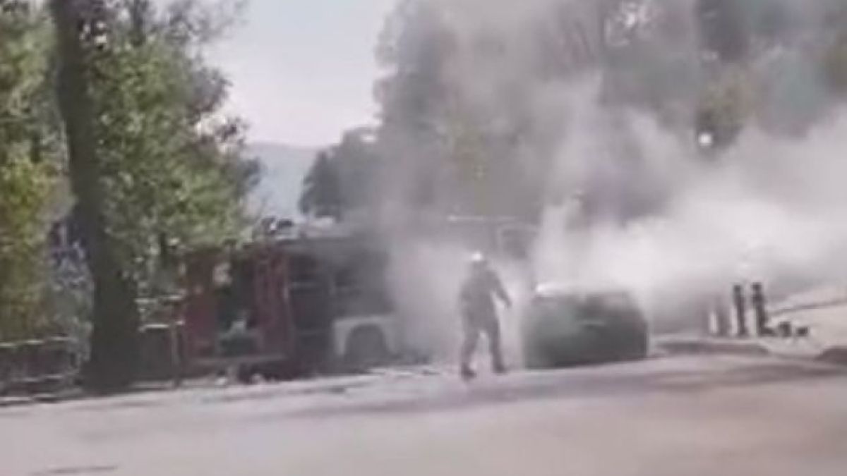 Огнен ад в центъра на Пловдив, отцепиха района ВИДЕО