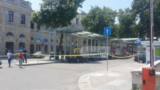 На пловдивската гара почерня от полиция