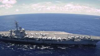 Американски военни разпердушиниха свой боен кораб ВИДЕО