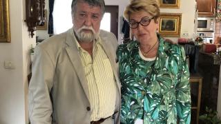 Вежди Рашидов прие в ателието си посланик Елеонора Митрофанова СНИМКИ