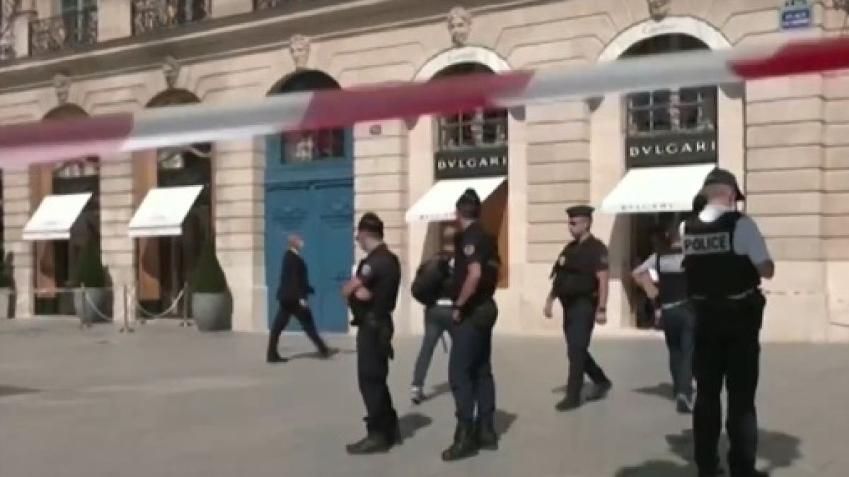 Обир за 10 милиона евро в Париж, ето какво се е случило ВИДЕО