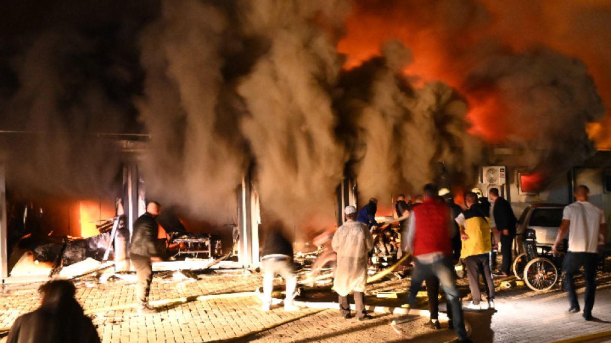 Пожар в ковид центъра в Тетово, има загинали