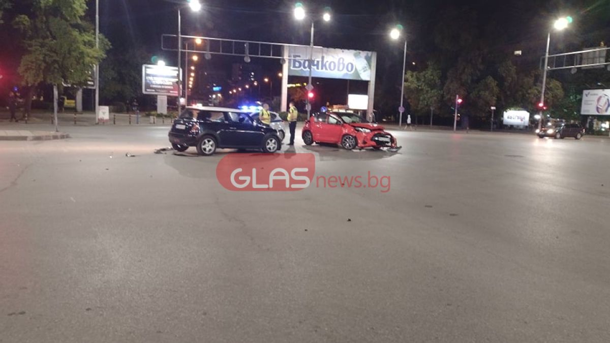 Адско меле посред нощ в Пловдив СНИМКИ