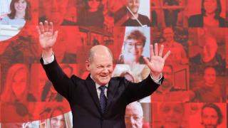 Кандидатът на социалдемократите за стола на Меркел с гръмки думи след вота ВИДЕО 