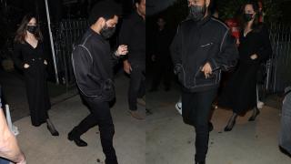 Джоли пак отиде на вечеря с рапъра The Weeknd, а после... СНИМКИ 