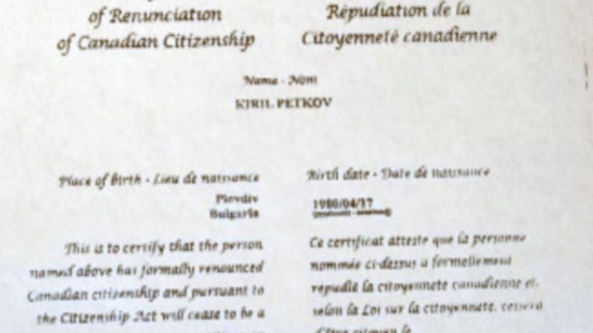 Скандал! Харизанов се усъмни, че сертификатът за гражданството на Киро Харварда е менте ДОКУМЕНТИ