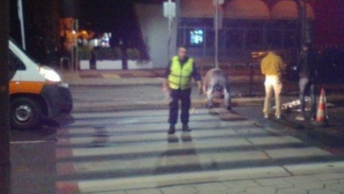 Кървав инцидент на пешеходна пътека край столицата 