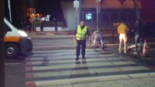 Кървав инцидент на пешеходна пътека край столицата 