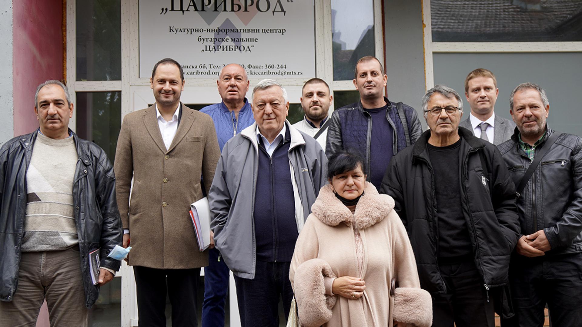 Петър Витанов се срещна с българите в Цариброд и Босилеград