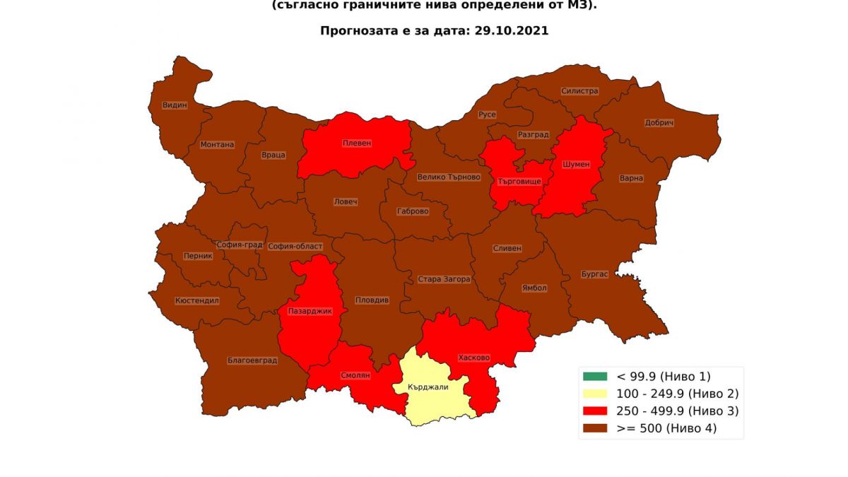 Проф. Витанов:  Починалите за октомври 2021 са 5.80 пъти повече отколкото починалите за октомври 2020 КАРТИ