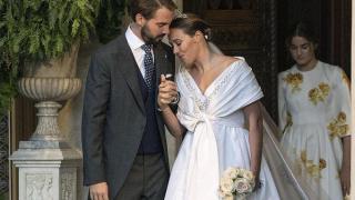 Като приказка: Гръцки принц се венча за щерка на милиардер в Атина