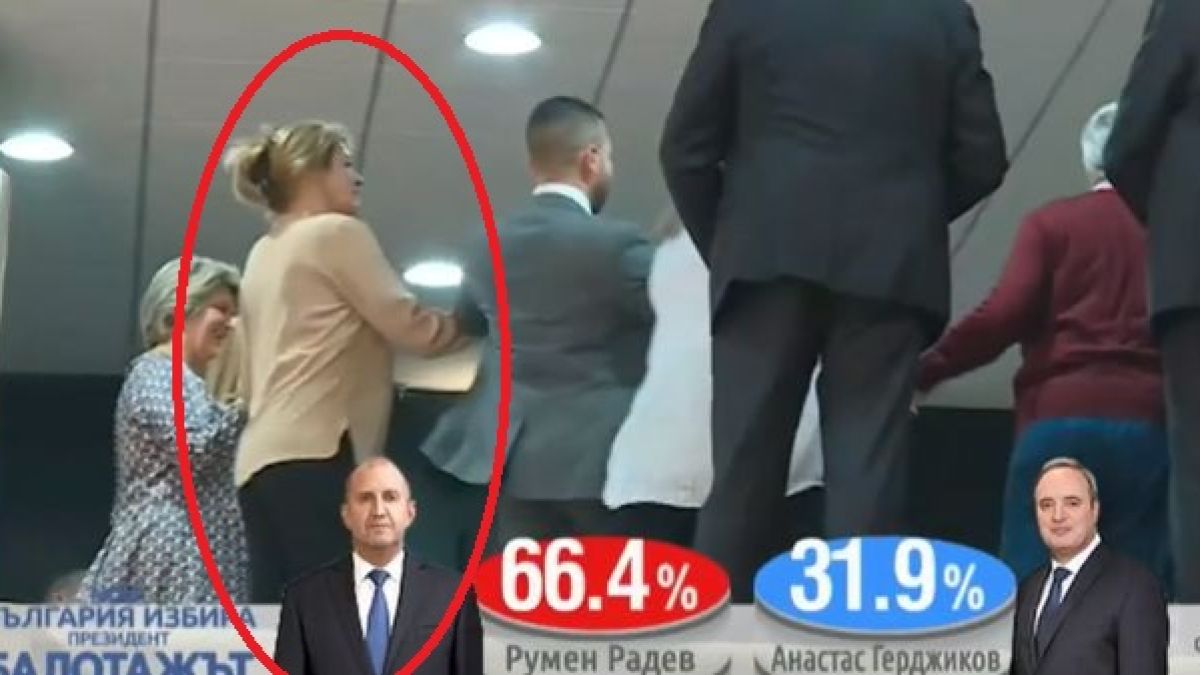 Не е за вярване какво направи Радева минути след победата на съпруга й! Ексклузивни СНИМКИ и ВИДЕО