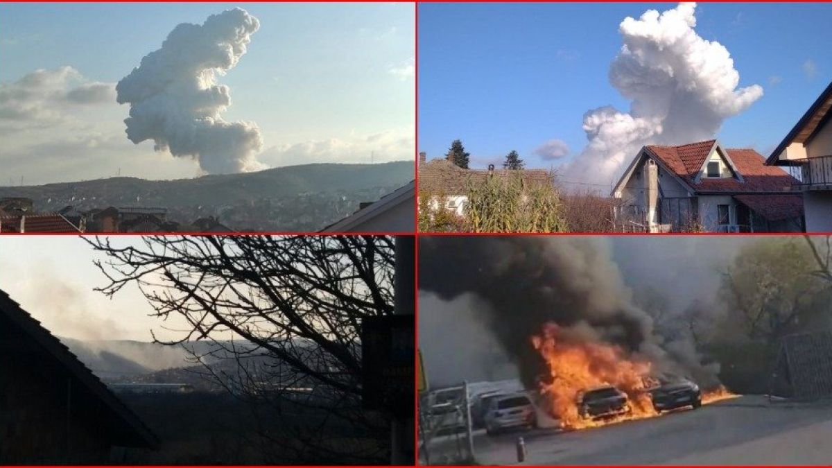 Черна прокоба на Балканите, мощни експлозии в Белград, има загинали ВИДЕО 