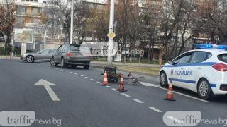 Комшарен инцидент с колоездач в Пловдив