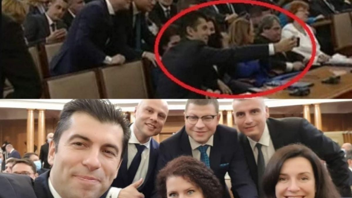 Ето кои са усмихнатите дами на СЕЛФИТО, което Кирил Петков направи на старта на 47-то НС