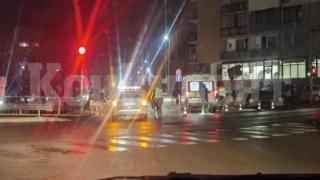 Кошмарен инцидент: Кола помете жена на пешеходна пътека в Монтана