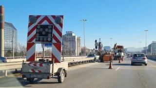 Зверско задръстване на "Цариградско шосе" в София СНИМКИ