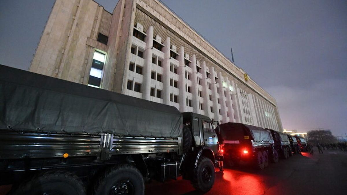 Казахстан поиска военна помощ от Русия и съюзниците от ОДКБ ВИДЕО