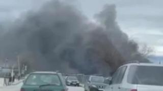 В Пловдив е страшно! Небето не се вижда от дим ВИДЕО