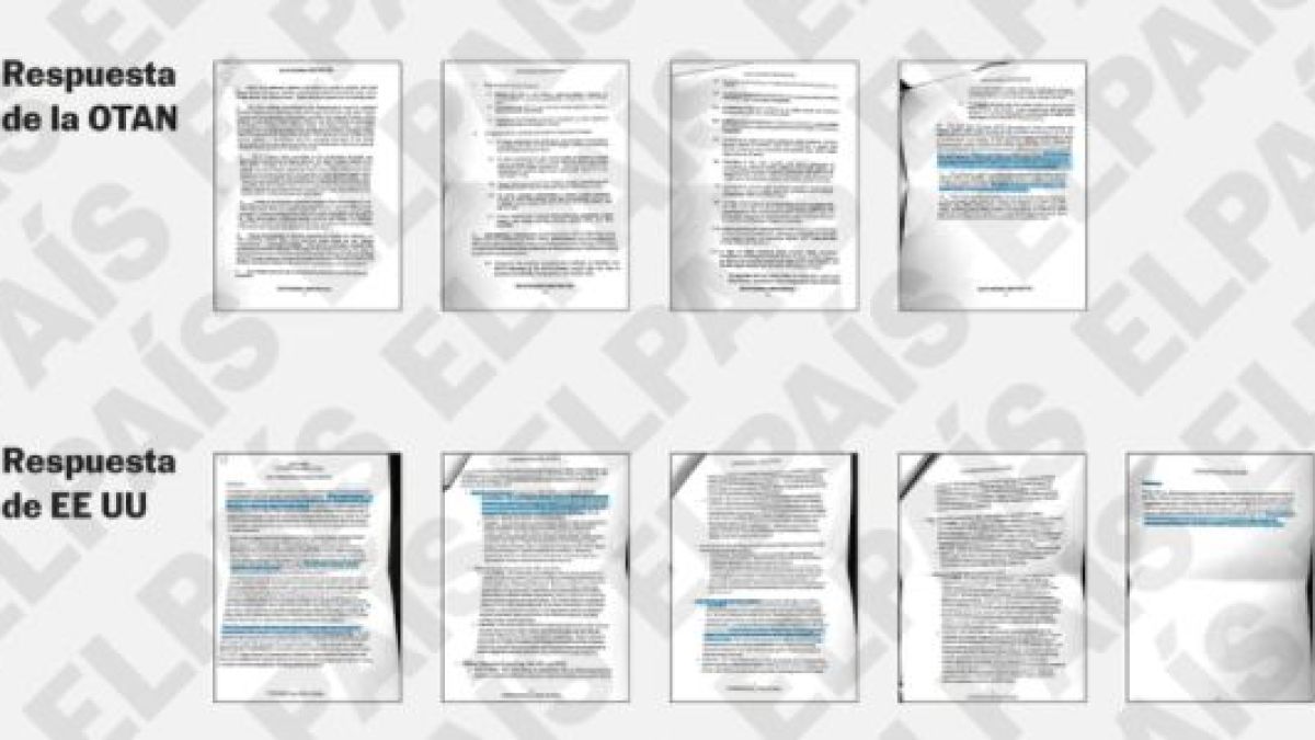 „El Pais“ публикува ПИСМАТА на САЩ и НАТО до Русия