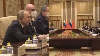Путин пристигна в Пекин и седна на маса с ... ВИДЕО