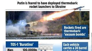 The Sun: В Донбас се появиха руски термобарични ракети, които изпепеляват врага ВИДЕО