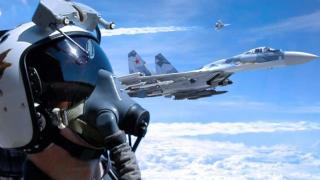 Fighterbomber пусна уникално ВИДЕО с първи въздушен бой на Су-35 над Украйна