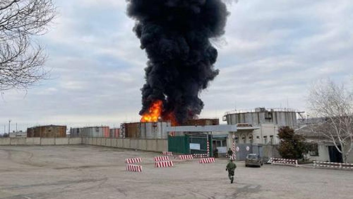 Силен взрив разтърси Луганск