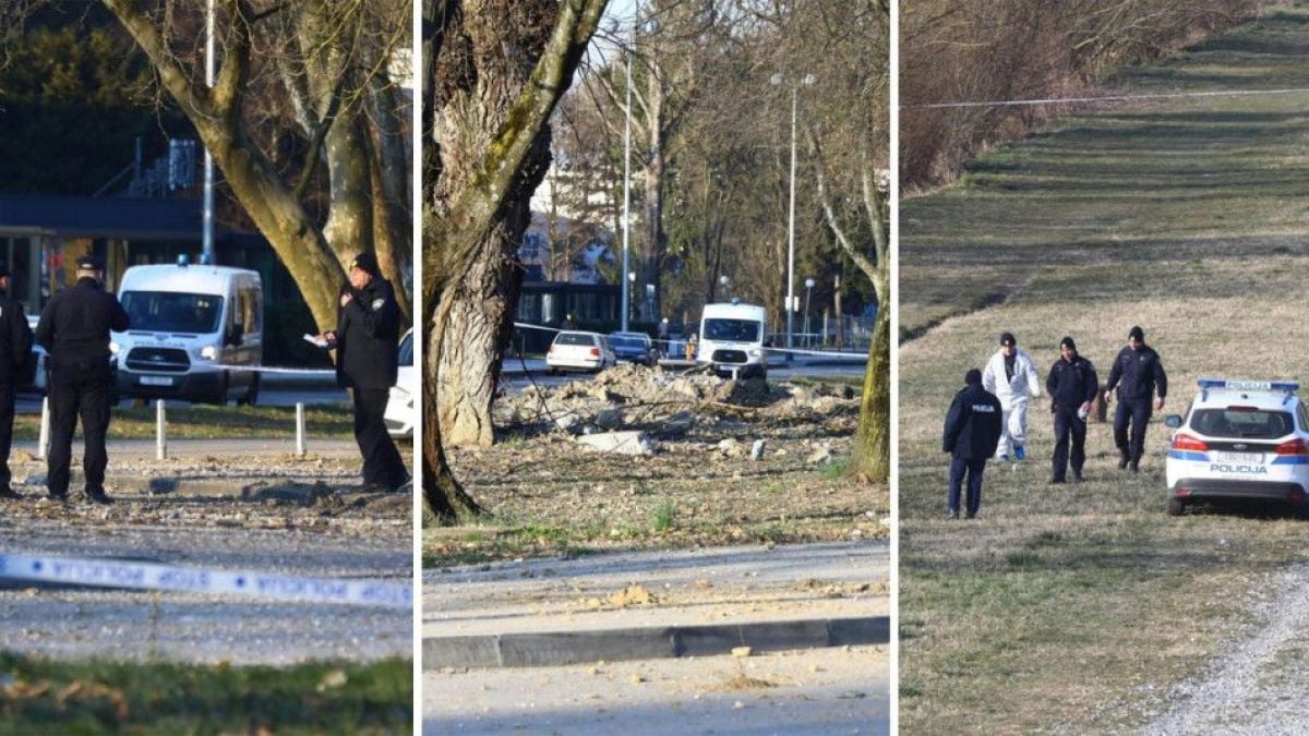 Нещо падна от небето в Загреб, подозират украински дрон Ту-141 ВИДЕО