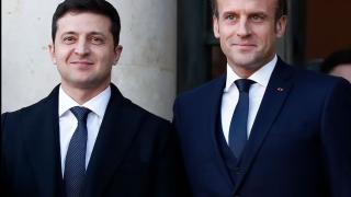 Daily Mail: Видяхте ли Макрон как се накипри като Зеленски?! СНИМКИ